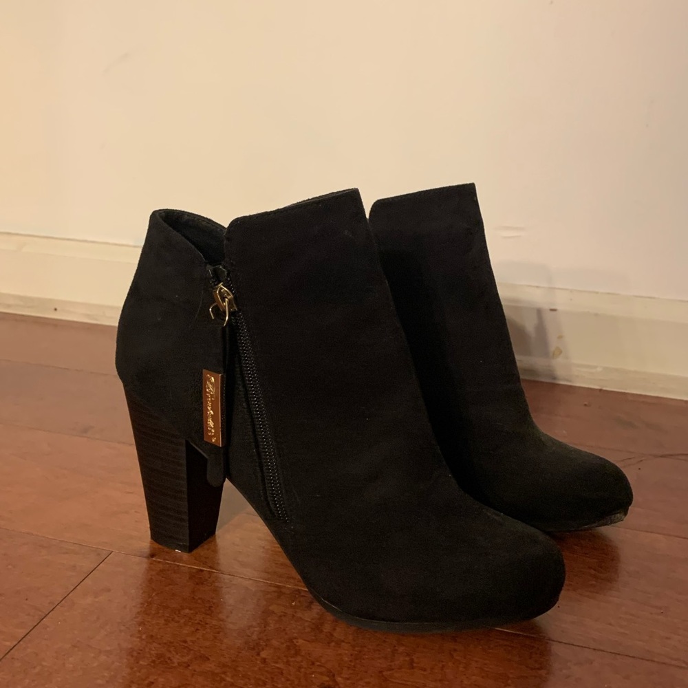 Black booties